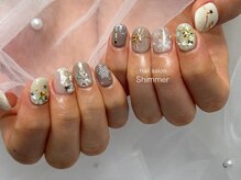 シマー(Shimmer)/クリスマスネイル