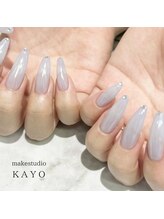 メイクスタジオ カヨ(makestudio KAYO)/シアー感ネイル