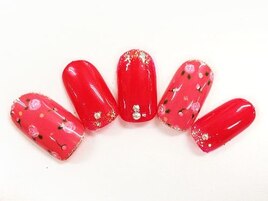 フラワーネイル