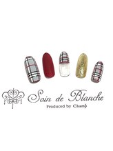 チャンプ 花園店(Champ)/チェックネイル★