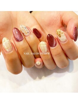 プシュウ(PUSHW)/定額ネイル