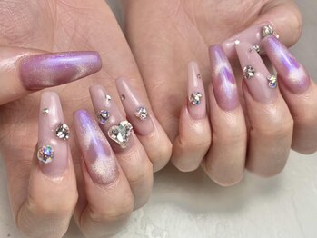 レイネイル レイエステティック 岐阜茜部店(RAY NAIL & RAY ESTHETIC)の写真/ブライダルetc.華やかにしたい大切なイベントに◎爪の形も美しく♪シーンに合わせた思い通りのデザインに♪