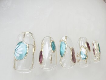 ネイルサロン フローリア(nail salon Florir)/ミラーネイル