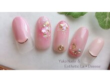 ユウコネイルズアンドエステティック ラ デェス(Yuko Nails & Esthetic La Deesse)/ゴールドコース （定額制）¥8000