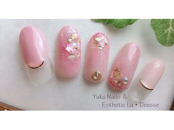 ユウコネイルズアンドエステティック ラ デェス(Yuko Nails & Esthetic La Deesse)/ゴールドコース (定額制)¥8000