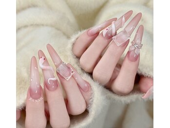 ベラーネイルサロン(Bella Nail Salon)/蛇の3Dアート