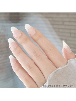023.ホワイト×クリアフレンチ