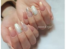 メゾンドロイヤル(Maison_de_ROYAL)/フラワーネイル