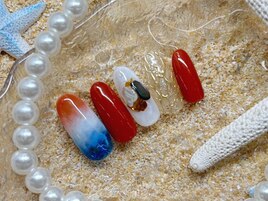 夏ネイル¥6980