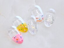 ルシェルアイ/ヨーヨーネイル☆夏ネイル