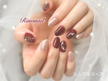 リノ ネイル(Rino nail)/あたたかハート　71154
