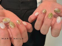 マリーネイルズ 表参道店(MARIE NAILS)/¥7700 定額ニュアンス 0326a