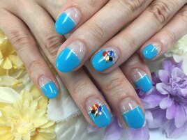 シンプルフレンチネイル☆