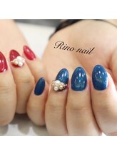リノ ネイル(Rino nail)/アシンメトリーネイル