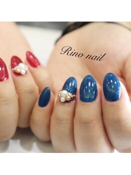 リノ ネイル(Rino nail)/アシンメトリーネイル