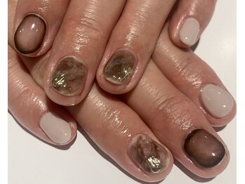 カラン 焼津店(CALIN)/ショートニュアンスネイル