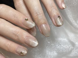 【パラジェル】キラキラネイル