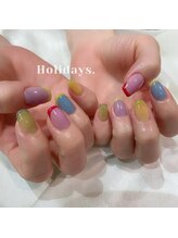 ホリデイズ(Holidays)/カラフルフレンチ