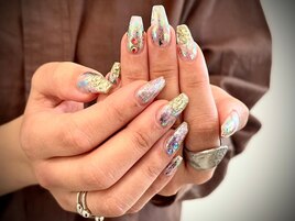 個性派韓国ネイル☆