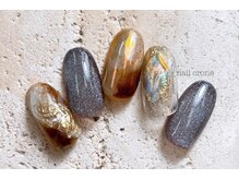 ネイルクローネ(nail crone)/オータムニュアンスネイル