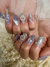 マグネットとグリッター