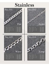 永遠(トワ)/stainless menu＆price