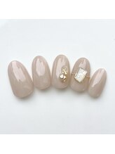 アルセア 上野御徒町店(Alcea)/リングネイル　ミラーネイル