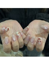 エムクチュール/さくらんぼネイル