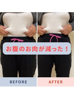 バンビ ビューティーラボ/つまめるお肉が減った