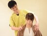 【男性に人気！】初回限定！眼精疲労/ストレートネック/首・肩整体 60分¥3740