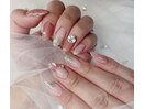 大人可愛い綺麗めXmasネイル☆