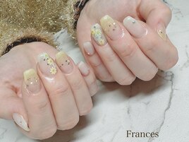 パステルお花シール