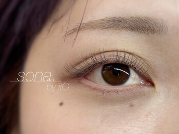 ソナ バイ イト(sona by itO.)/カラーフラットラッシュ120本