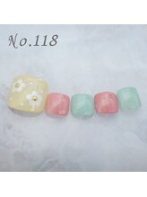 はあとねいる 大阪福島店/フットネイル：No.118