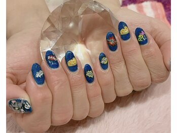 チェリーブロッサム(A CHERRY BLOSSOM)/キャラクターネイル