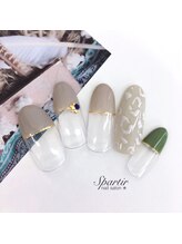 エスパルティール(Spartir)/◆クロッシェレオパードネイル◆