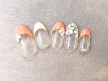 ネイルサロン ナチュール(Nature)/さわやかお花ネイル