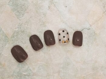 ザ アール ネイル カンパニー(the R nail company)/シェラック定額アートＡ￥7150