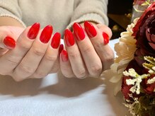 サロンドフォーエイチ(salon de 4H)/冬は上品なレッドで決まり★