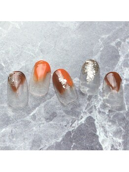 ヴァンネイル 海老名店(Van Nail)/塗りかけデザイン¥4200