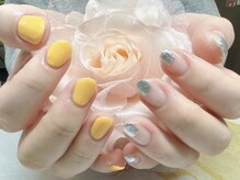 エンズネイル(Enn's nail)/アシンメトリーワンカラー