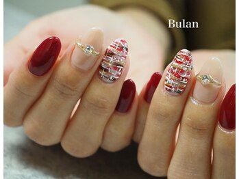 ブラン(Bulan)/ツィード×アクセサリー