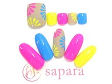 津田沼ネイルサロン サパラ(sapara)/ハンドフットセット定額￥11,499