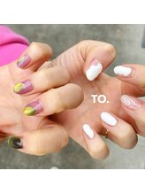 トゥーネイル バイ フォーク 仙川(To.nail byFOLK)/アシンメトリー