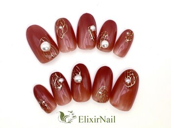 エリクサーネイル 池袋(Elixir Nail)/定額a シンプル/クーポン使用