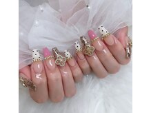 ティーアンドビー ネイルスタジオ(T&B NAIL STUDIO)/トレンドワンホンちゅるんネイル