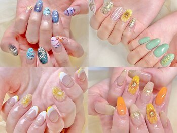 ナイスネイル 高槻店/持ち込みデザインコース