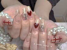 モアネイル 新宿/ワンホンネイル/持ち込み/新宿