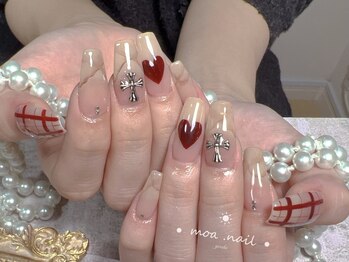 モアネイル 新宿/ワンホンネイル/持ち込み/新宿