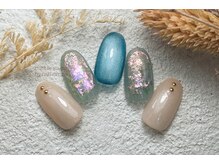 バブル シュガー バイ ネイルクローネ(bublle sugar by.nail crone)/ニュアンスネイル